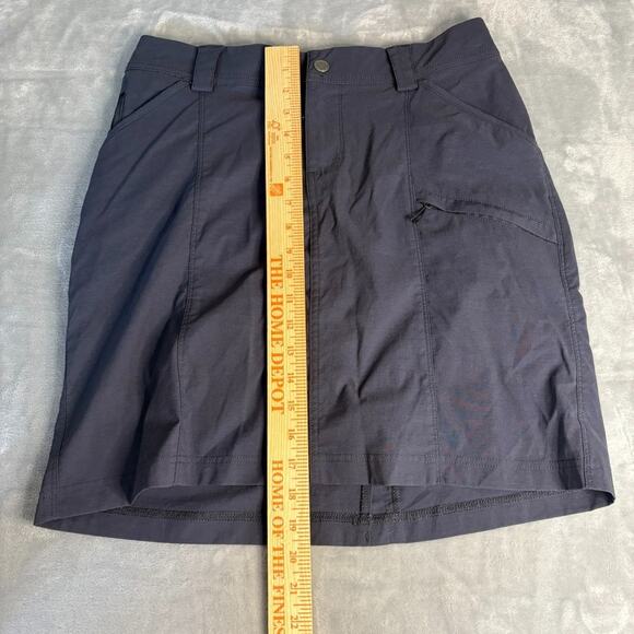 Dulth trading Co Women's Dry on the Fly Skort Size 8 Blue Gray Lightweight Flex - Picture 7 of 9